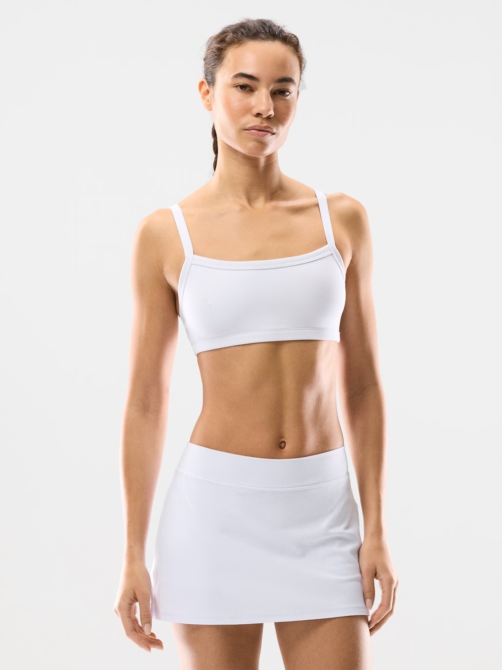White TNA tennis skirt